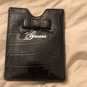 Guess passport holder